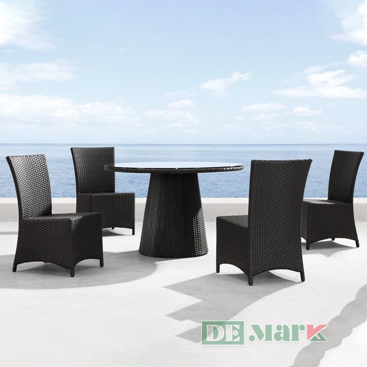 Bàn Ghế Nhựa Giả Mây MT2A129