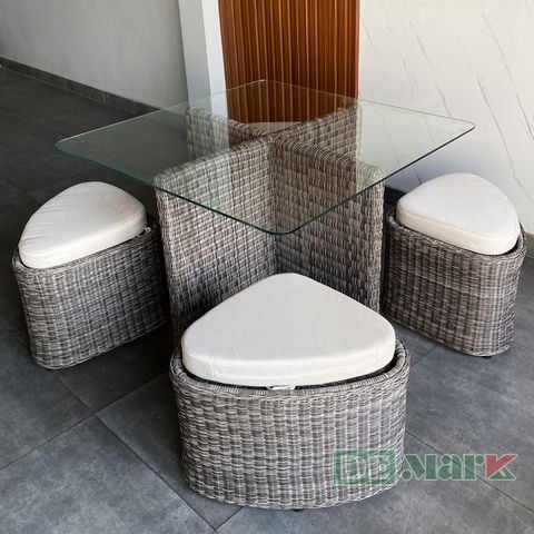  Bàn Ghế Nhựa Giả Mây MT2A275 