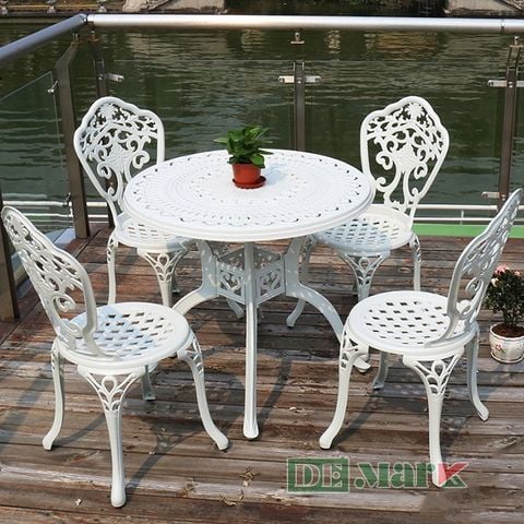  Bàn Ghế Sân Vườn Ngoài Trời DeNKD80 