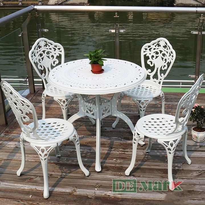 Bàn Ghế Sân Vườn Ngoài Trời DeNKD80