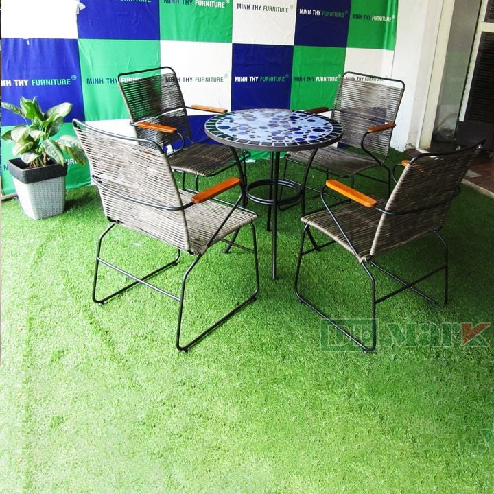 Bàn Ghế Sắt BGS3002 Bàn Ghế Sắt BGS3002