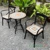 Bàn Ghế Sắt Ngoài Trời Mosaic MT3009