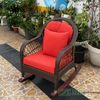 Ghế  Bập Bênh Thư Giãn Nhựa Giả Mây MT2042