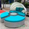 Ghế Hồ Bơi Giả Mây Có Mái Vòm MT482