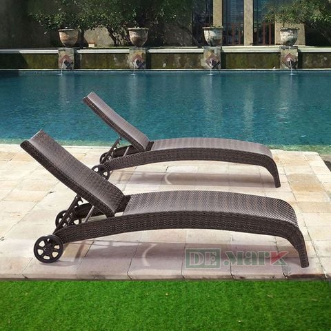  Ghế Hồ Bơi Nhựa Giả Mây MT456 