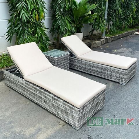  Ghế Hồ Bơi Nhựa Giả Mây MT4052 