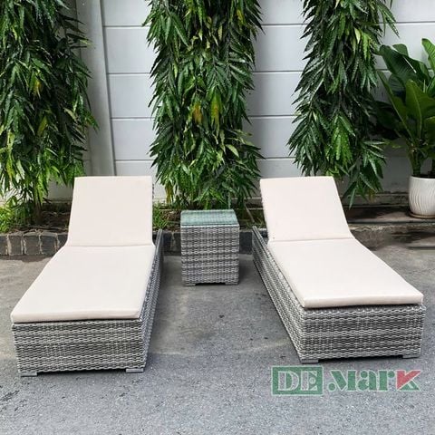  Ghế Hồ Bơi Nhựa Giả Mây MT4052 