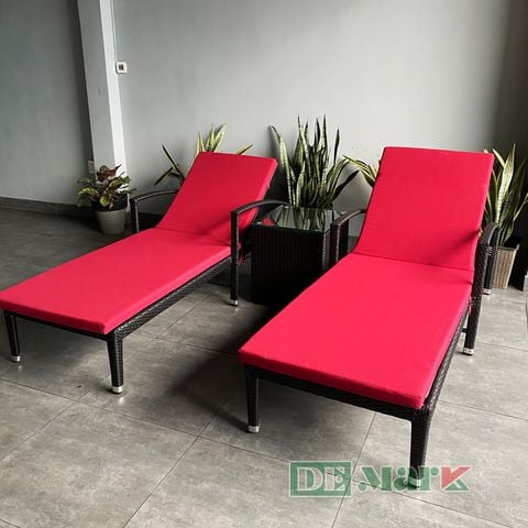  Ghế Hồ Bơi Nhựa Giả Mây MT412 