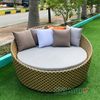 Ghế Hồ Bơi Tròn Nhựa Giả Mây MT4057