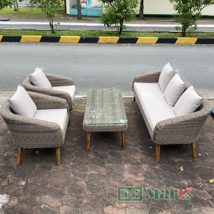 Sofa Giả Mây Sân Vườn Cao Cấp MT1A91