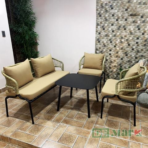 Sofa Mây Nhựa MT1A84