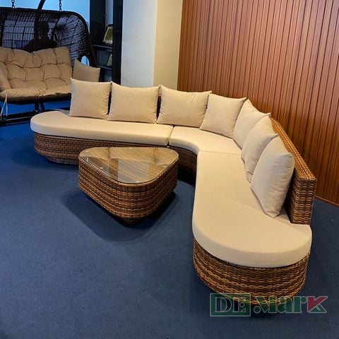  Sofa Mây Nhựa Ngoài Trời MT179 