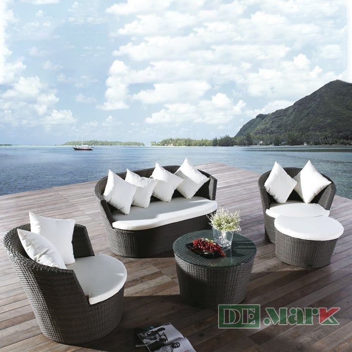 Sofa Nhựa Giả Mây MT158