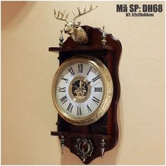 Đồng Hồ Treo Tường Cao Cấp Phong Cách Bắc Âu DH68