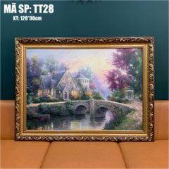 TRANH TÂN CỔ ĐIỂN CHÂU ÂU - BUỔI CHIỀU BÌNH YÊN TT28