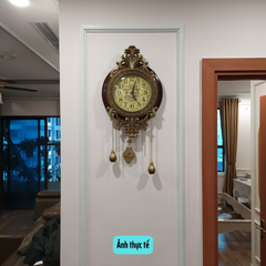 Đồng Hồ Treo Tường Quả Lắc Tân Cổ Điển DH11