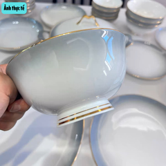 Bộ Bát Đĩa Sứ Xương  - Bộ Royal Frost GS25