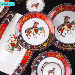 Bộ Bát Đĩa Sứ Xương - Bộ Royal Cavalier GS44