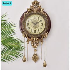 Đồng Hồ Treo Tường Quả Lắc Tân Cổ Điển DH11