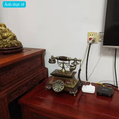 Điện Thoại Bàn Tân Cổ Điển DT09 - Sang Trọng, Hiện Đại, Lắp Sim Nghe Gọi