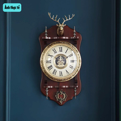 Đồng Hồ Treo Tường Cao Cấp Phong Cách Bắc Âu DH68