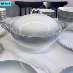 Bộ Bát Đĩa Sứ Xương  - Bộ Royal Frost GS25