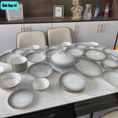 Bộ Bát Đĩa Sứ Xương  - Bộ Royal Frost GS25