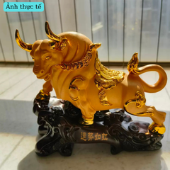 Tượng Trâu Vàng Vận Thế Như Diều T106 - Biểu Tượng Của Tài Lộc Và Phát Đạt