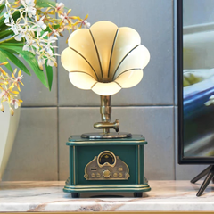 Máy Phát Nhạc Loa Kèn - Máy Gramophone Mini Tân Cổ Điển MPN26