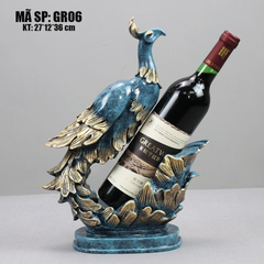 KỆ RƯỢU VANG CÔNG XANH GR06