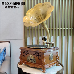 Máy Phát Nhạc Loa Kèn - Máy Gramophone Tân Cổ Điển MPN30