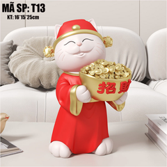 Mèo Thần Tài T13 - Chiêu Tài Rước Lộc
