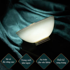 Bộ Bát Đĩa Sứ Xương  - Bộ Royal Frost GS25