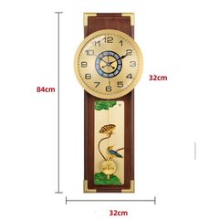 Đồng Hồ Quả Lắc Cao Cấp DH45 – Tinh Hoa Nghệ Thuật Á Đông Cho Không Gian Đẳng Cấp