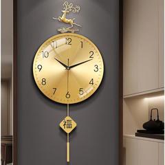 Đồng Hồ Treo Tường Quả Lắc DH23 – Sang Trọng, Bền Bỉ, Hoàn Hảo Cho Mọi Không Gian