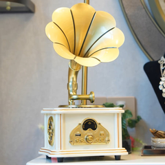 Máy Phát Nhạc Loa Kèn - Máy Gramophone Mini Tân Cổ Điển MPN26