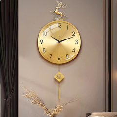 Đồng Hồ Treo Tường Quả Lắc DH23 – Sang Trọng, Bền Bỉ, Hoàn Hảo Cho Mọi Không Gian