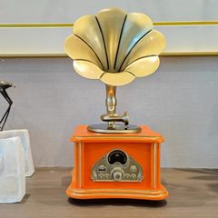 Máy Phát Nhạc Loa Kèn - Máy Gramophone Mini Tân Cổ Điển MPN26