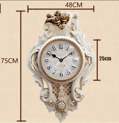 Đồng Hồ Treo Tường Quả Lắc Tân Cổ Điển DH08