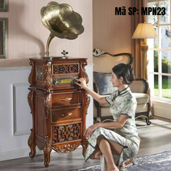 Máy Phát Nhạc Loa Kèn - Máy Gramophone Tân Cổ Điển MPN23