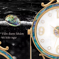 Đồng Hồ Để Bàn Tân Cổ Điển DH25 - Đồng Hồ Quả Lắc Cao Cấp
