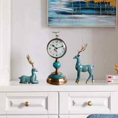 Đồng Hồ Để Bàn Đôi Hươu Tình Nhân T75