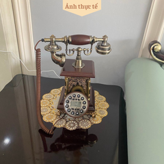 Điện Thoại Bàn Tân Cổ Điển DT08 - Bàn Phím Bấm, Lắp Sim Nghe Gọi