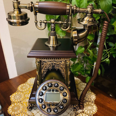 Điện Thoại Bàn Tân Cổ Điển DT08 - Bàn Phím Bấm, Lắp Sim Nghe Gọi