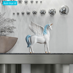 Cặp Kỳ Lân Pegasus T76 - May Mắn & Trí Tuệ