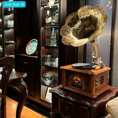 Máy Phát Nhạc Loa Kèn - Máy Gramophone Tân Cổ Điển MPN28