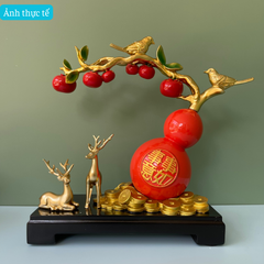 Hồ Lô Phú Quý Cát Tường T77 - Biểu Tượng Của Thịnh Vượng Và Viên Mãn