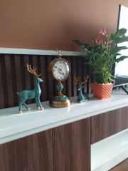 Đồng Hồ Để Bàn Đôi Hươu Tình Nhân T75