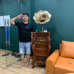 Máy Phát Nhạc Loa Kèn - Máy Gramophone Tân Cổ Điển MPN23