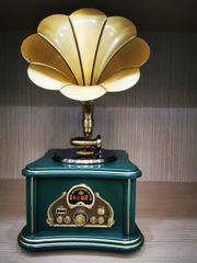 Máy Phát Nhạc Loa Kèn - Máy Gramophone Mini Tân Cổ Điển MPN26